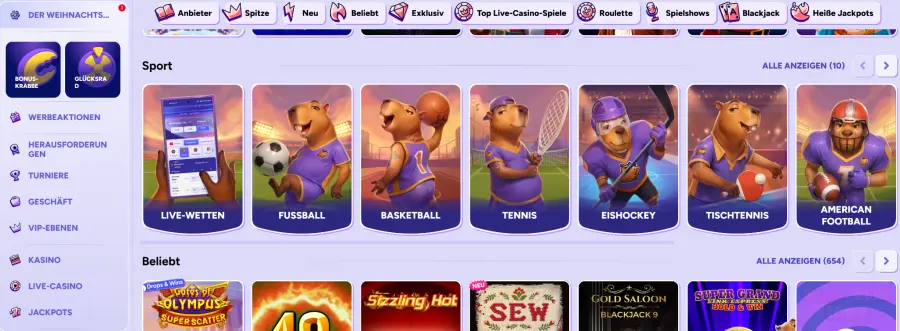 Spin bara online